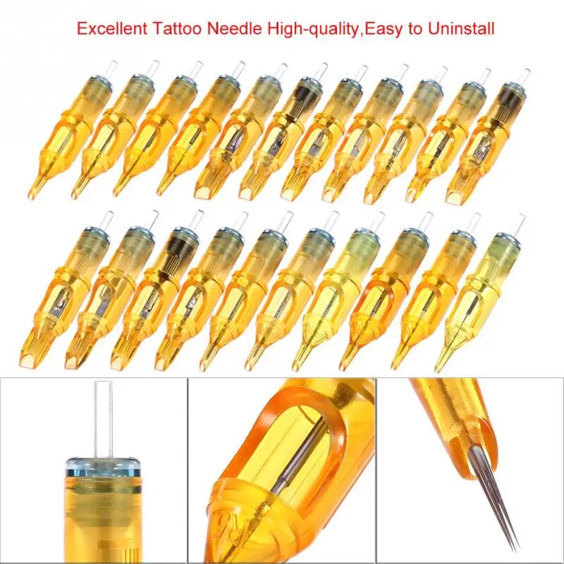 the Hottest of year 10PCs Disposable Cartridge Needles Tattoo Makeup 3RL/5RL/7RL/9RL/5M1/7M1/9M1/5RS/7RS/9RS f 70% discount_voghion.com