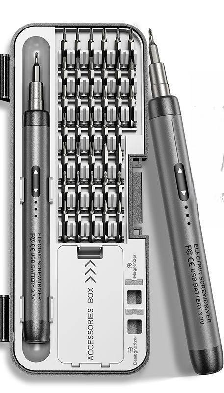 Tournevis électrique portable Xufengwang, tournevis multifonction combiné au lithium-ion, entretien de précision