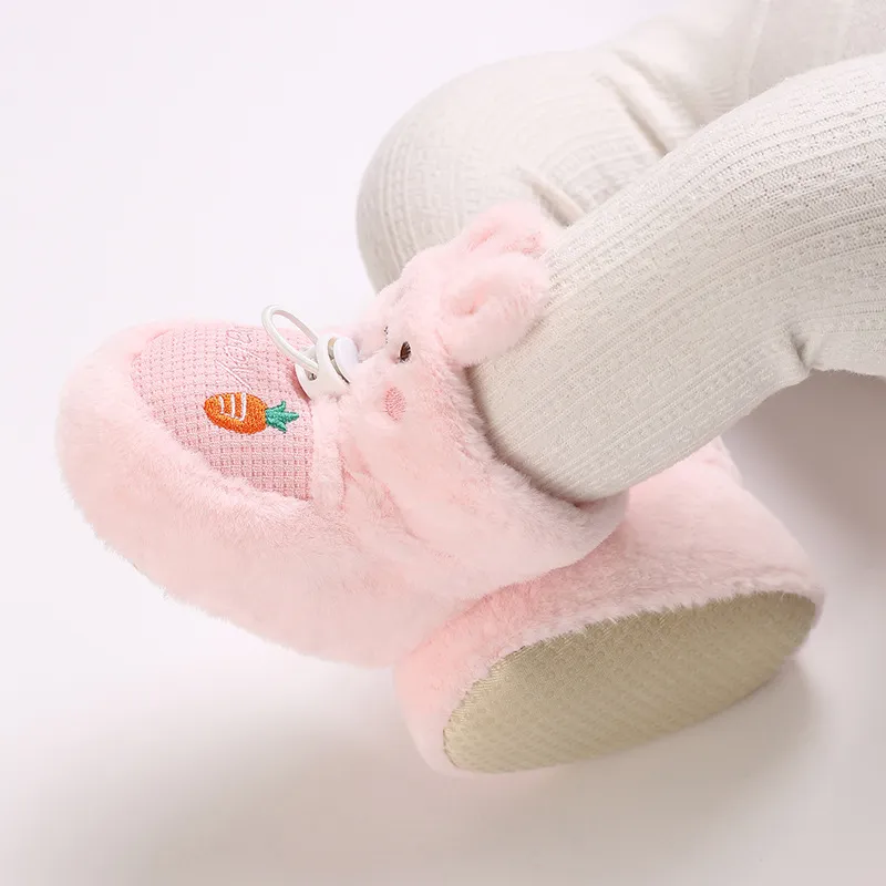 Chaussons bébé doux antidérapants pour l'hiver bottines bébé_voghion.com