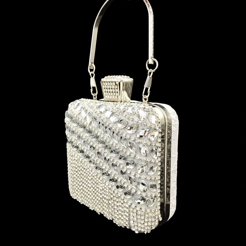 Borsa a catena per feste mini africana a diametro pieno, per ragazze europee e americane alla moda_voghion.com