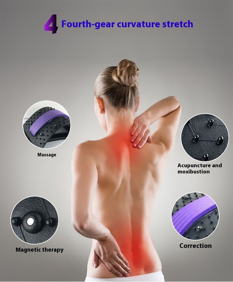 [4a marcia] correttore divaricatore curvatura della protrusione del disco Massaggio lombare agopuntura e moxibustione magnetoterapia_voghion.com