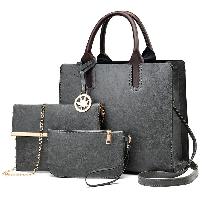 2024 Neues dreiteiliges Set Mutter und Kind Große Handtasche für Damen mit einer Schulter_voghion.com
