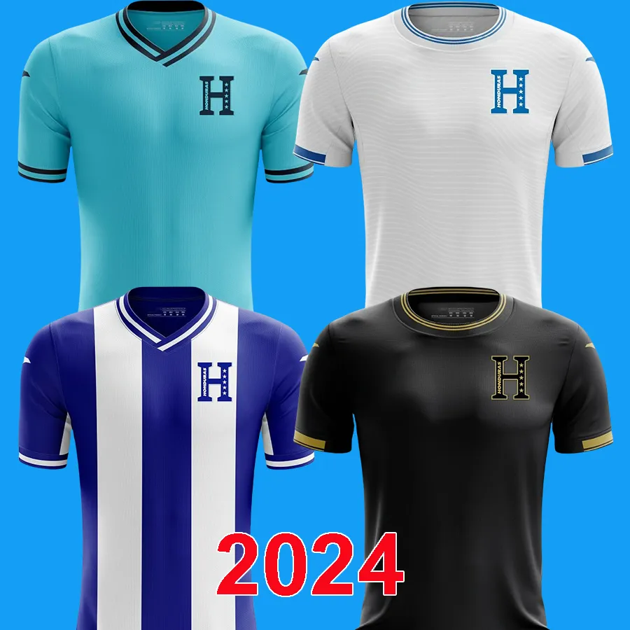 2024 2025 Honduras Nationale Team Heren Kindervoetbalshirts CARLOS RODRIGUEZ LOZANO QUIOTO GARCIA Thuis Wit Uitvoetbal_voghion.com