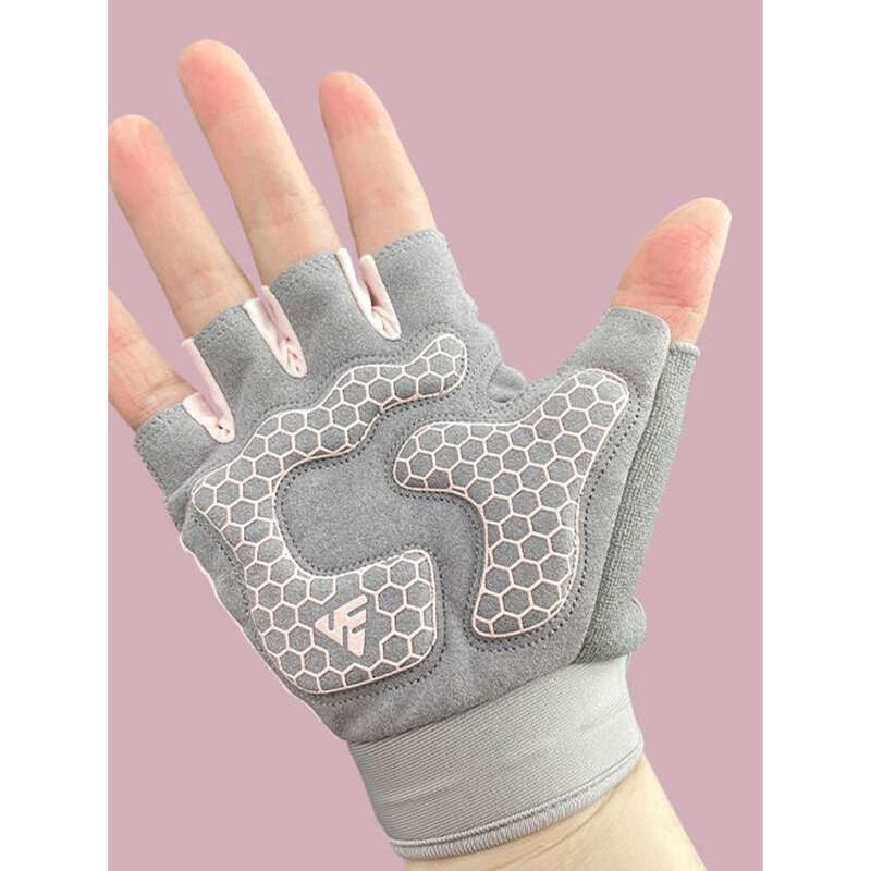 【 Coleção 20000 Pessoas 】 Luvas esportivas de fitness para mulheres e homens, Kettlebells antiderrapantes e com absorção de choque, espessados_voghion.com