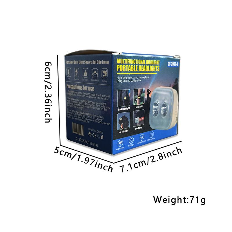 Nuovo LED ad alta potenza forte testa calva all'aperto pesca notturna montagna arrampicata faro cappello clip lampada_voghion.com