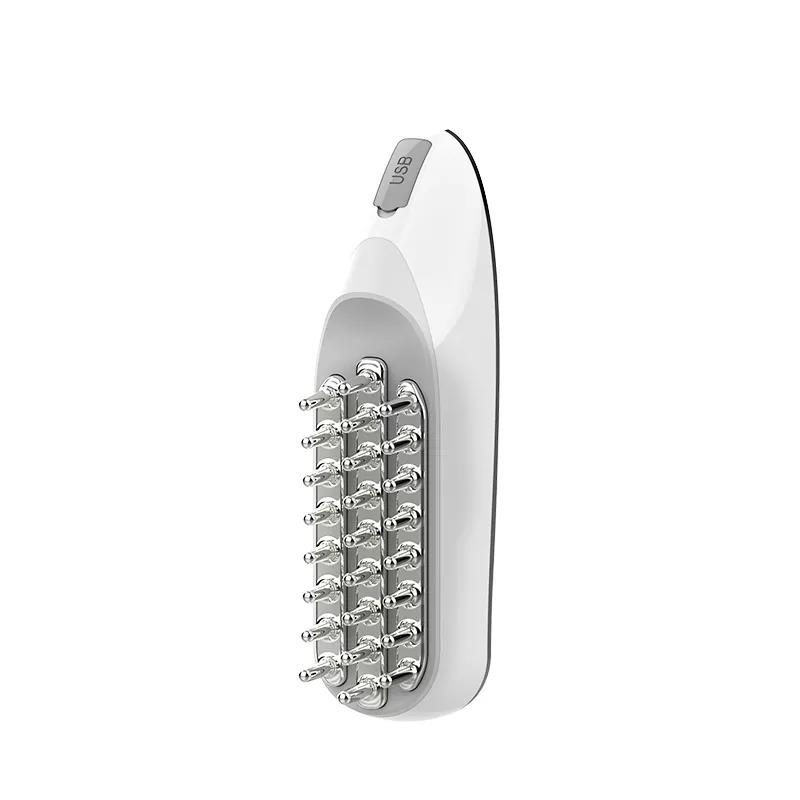 Pettine elettrico per la cura della crescita dei capelli, terapia laser anti-caduta dei capelli, massaggiatore per la testa a infrarossi, spazzola per alleviare la stanchezza, circolazione del sangue_voghion.com