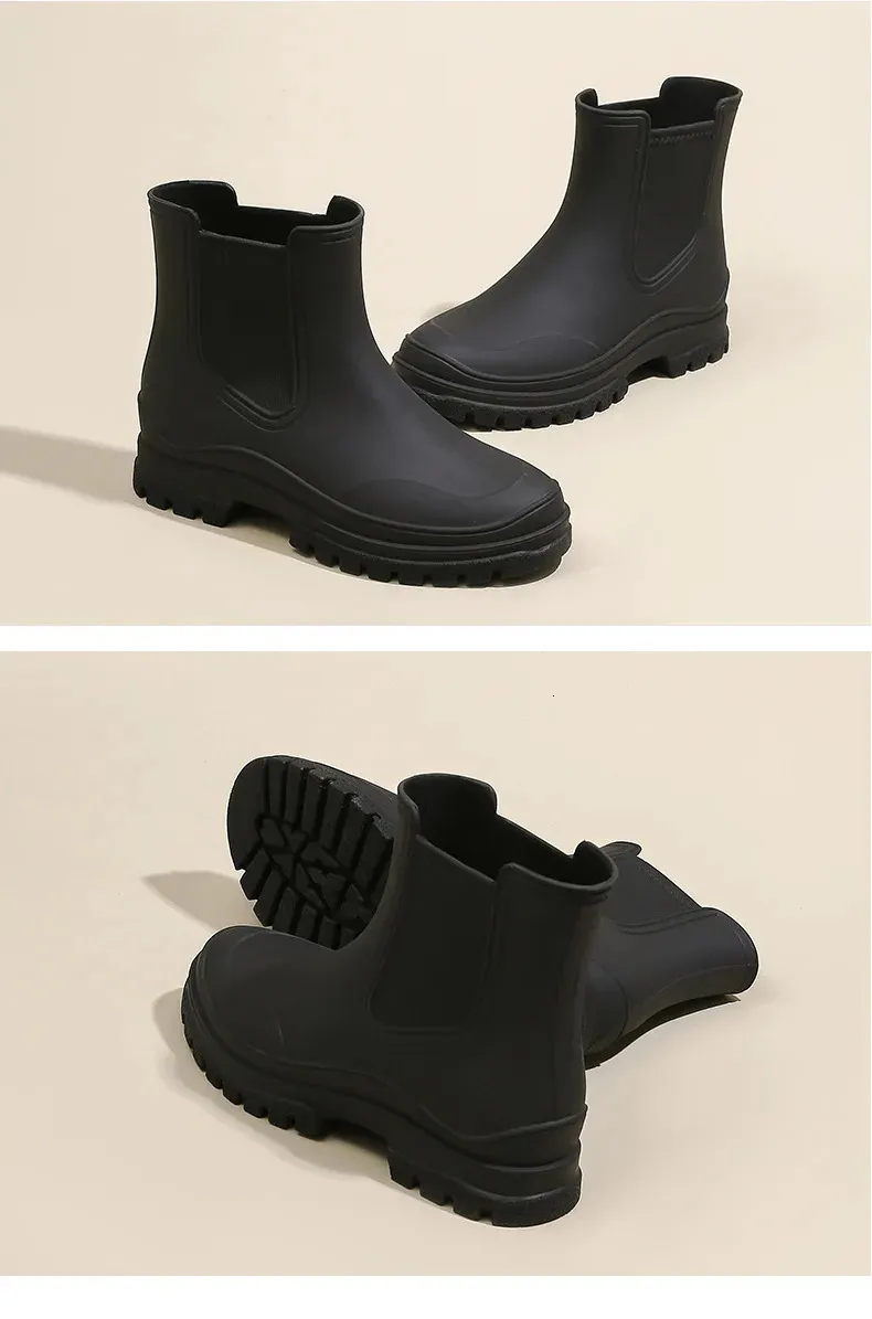Regnstövlar Dam Vattentät Isolerad Gummi Skor Dam Trädgård Galoscher Boots Dam Fiske Vatten Sko Botas Para Lluvia_voghion.com