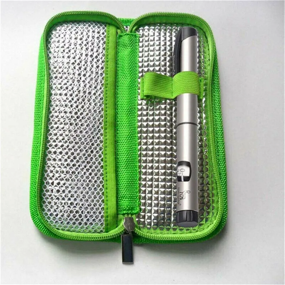 Thermal Insulated Diabetic Pocket Pill Protector Travel Case Insulin Cooling Bag Medical Cooler_voghion.com