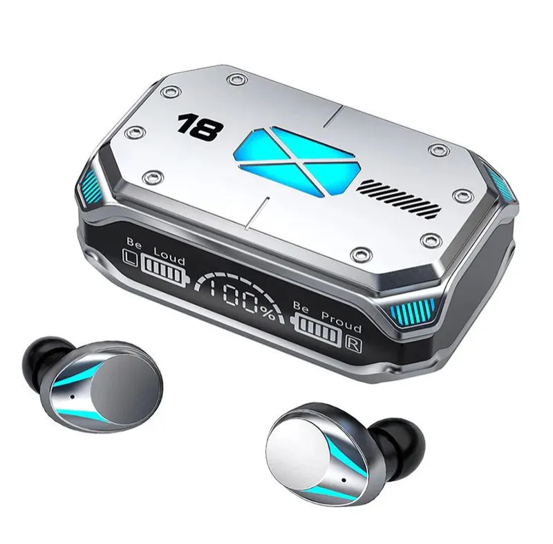 Bluetooth Headphones Wireless Earbuds With Led Digital Display_voghion.com