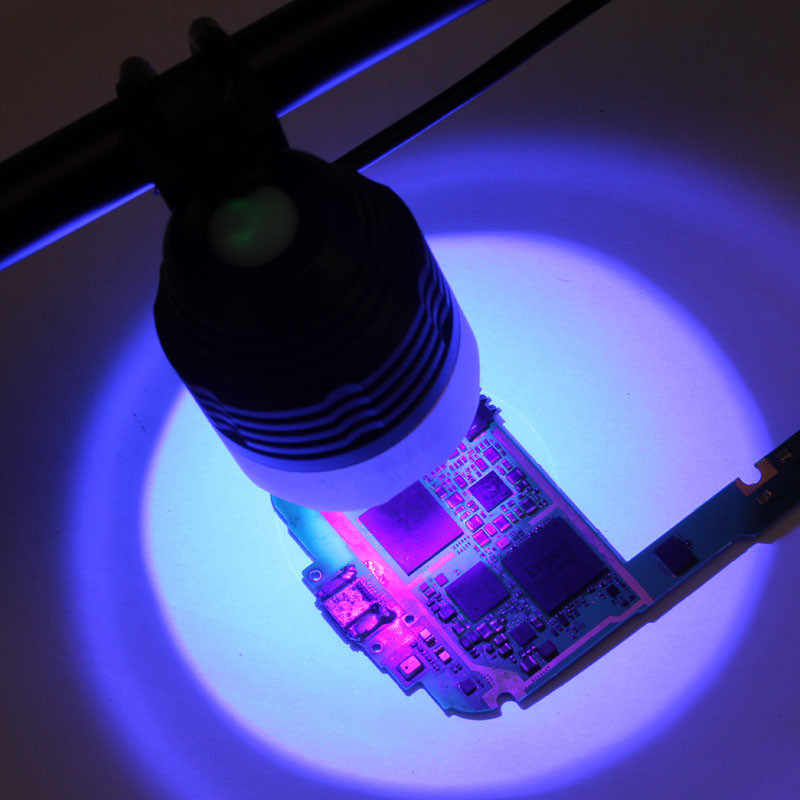 Λάμπα πολυμερισμού USB UV Glue Green Oil Curing Drying Drying LED UV Sterilizer Ultraviolet Light for Sterilization Phone Circuit Board Επισκευή_voghion.com