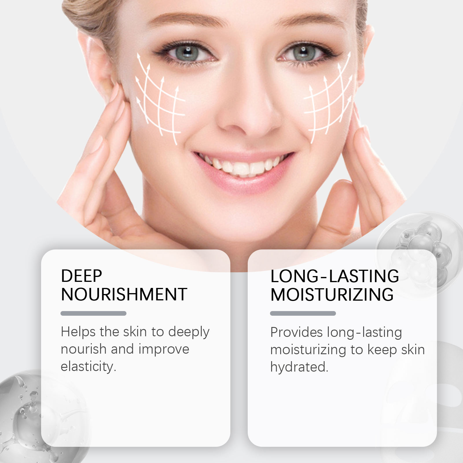 Jaysuing Collagen Hydrating Mask (Box Set) Moisturizes, Beautifies The Skin, Reduces Wrinkles, Repairs And Brightens The Complexion_voghion.com