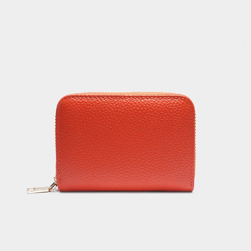 HBP 8 Hight Quality Fashion Men Women Real Leather Credit Holder Rfid Card Case Coin Purse Mini Wallet_voghion.com