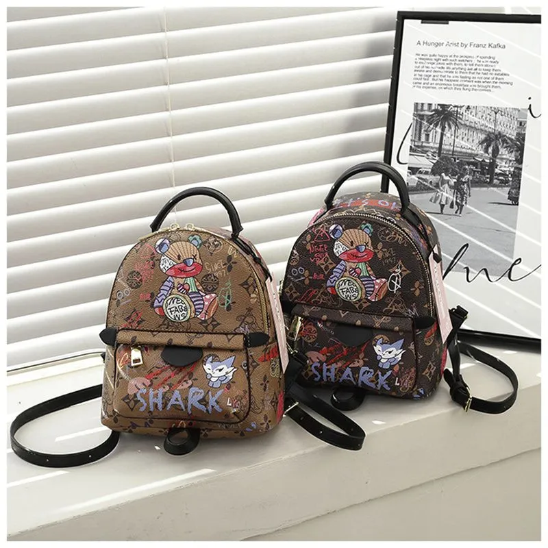 Designer Bag Free Shipping 2025 Fashion Light High-end Texture Printed Graffiti Handbag For Womens_voghion.com