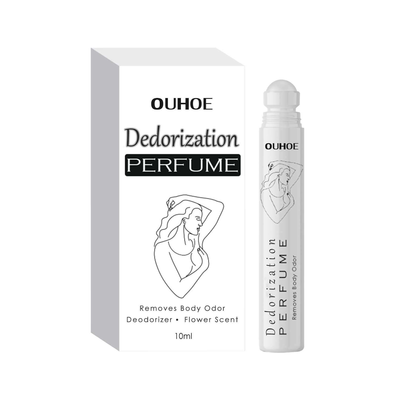 OUHOE Deodorant Ball To Alleviate Underarm Odor, Refreshing, Antiperspirant, Natural Fragrance, Portable Perfume_voghion.com