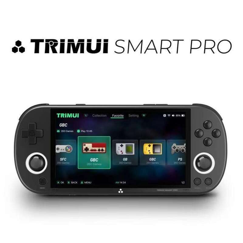 【Energiebesparing Optimalisatie】 TRIMUI SMART PRO 2025 Nieuwe Game Console Open Source Palm Memory Nostalgische PSP_voghion.com