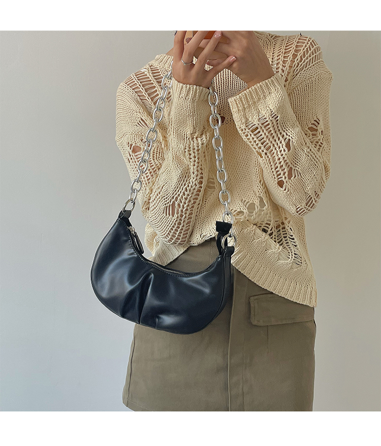 Ljetna ručna torba za preko tijela s jednim lancem, u obliku oblaka, jedinstvenog dizajna, nova torba za rame_voghion.com