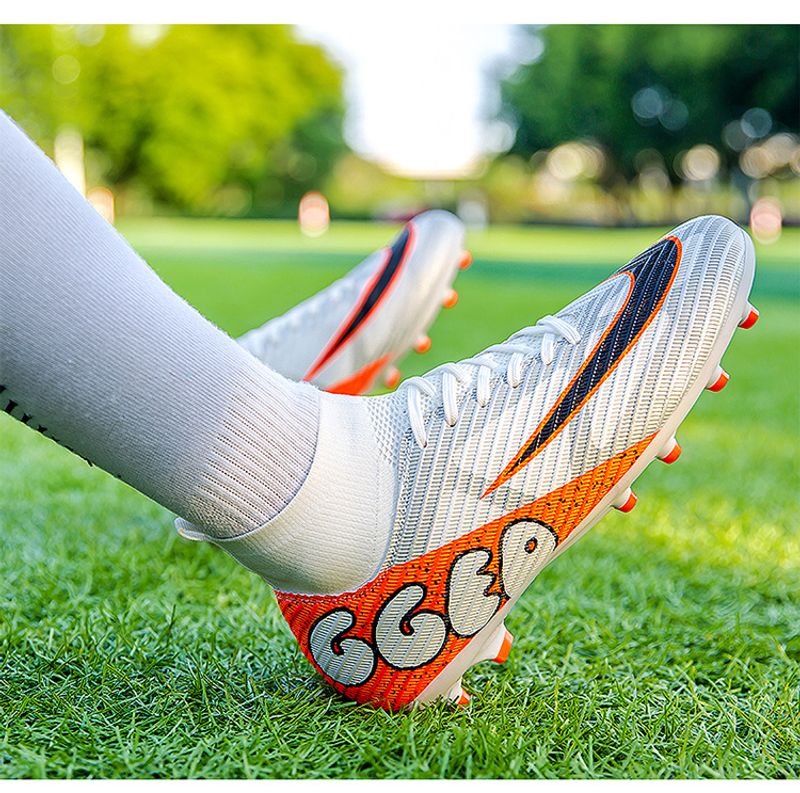 Neuer High-Top-Fußball für Männer, Erwachsene, Studenten, Jugendliche, Wettkampftraining im Freien, rutschfest und_voghion.com