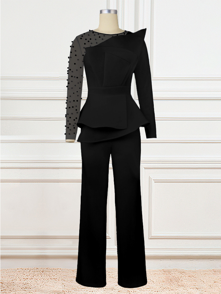 Women's Clothing plus size female banquet dress outfits _voghion.com