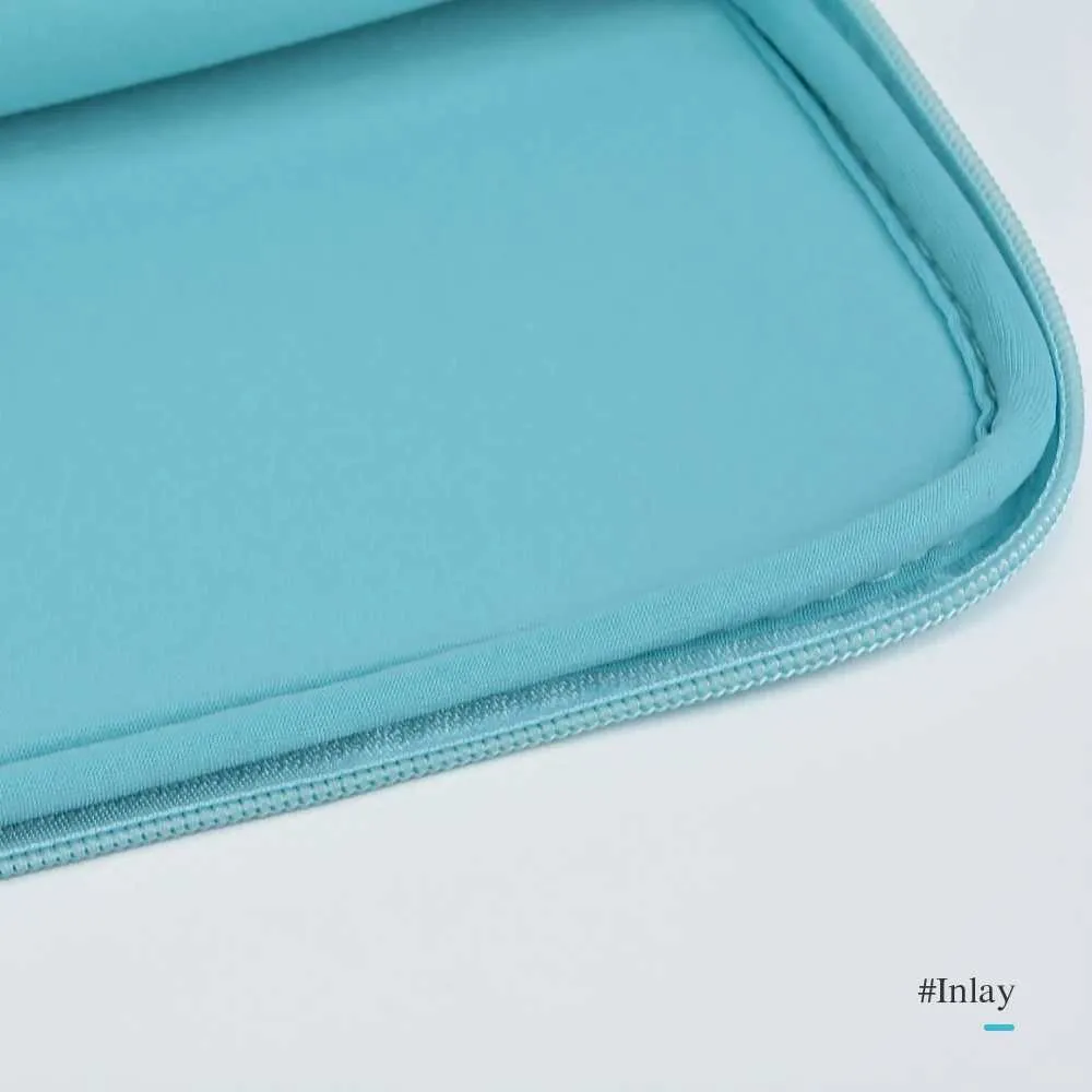 Weiche Tasche 14 Zoll Verschleißfestes Notebook für Book Air Pro 13 15.6 Laptoptasche Tablet iPad Cover ZubehörC241101_voghion.com