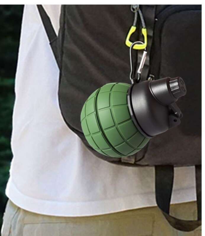 【Großes Fassungsvermögen Design】 Kreative Silikon Faltbare Tragbare Anti-Tropfen, Auslaufsicher, Hitzebeständig Outdoor Sport Wasser_voghion.com