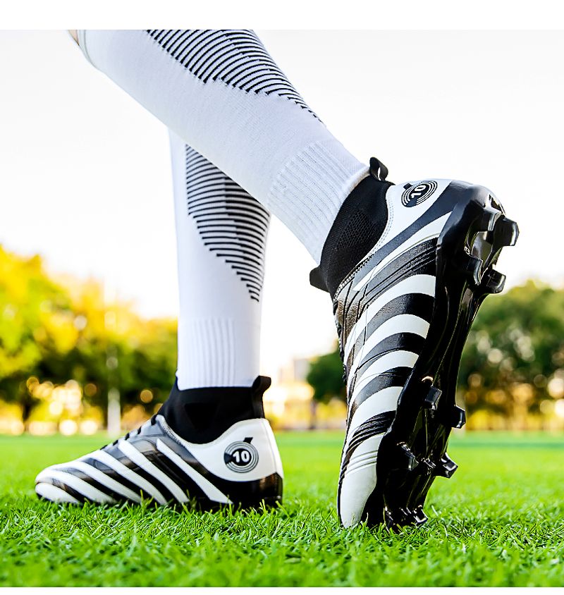 Neu Professionelle Männer Fußball Stiefel Futsal Rasen Fußball Stollen Gras Training Spiel Top Qualität_voghion.com