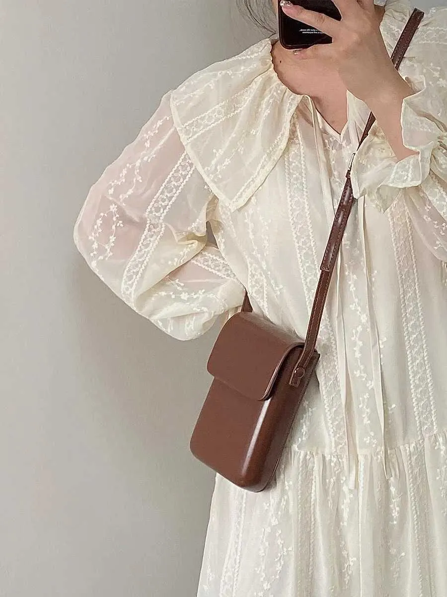 Sacs à bandoulière à rabat 2024 pour femmes, mini sacs à main et sacs à bandoulière en cuir PU pour filles, dames, téléphone, simple, solide, design_voghion.com