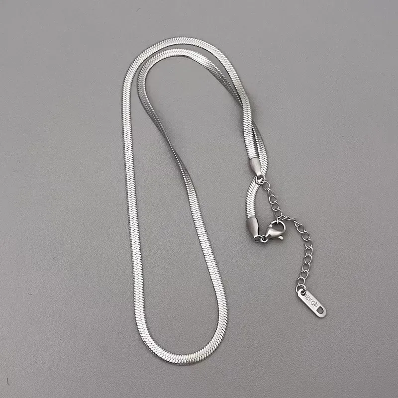 Collana da uomo in acciaio inossidabile con catena a maglie cubane, stile classico, per uomo e donna_voghion.com