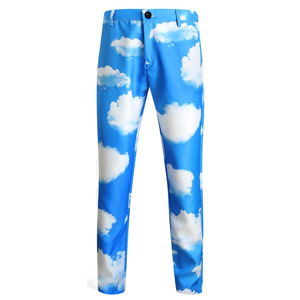autumn and winter new casual 3D printed suits, vests, trousers suits, 3-piece set 3TZ-XMK145_voghion.com