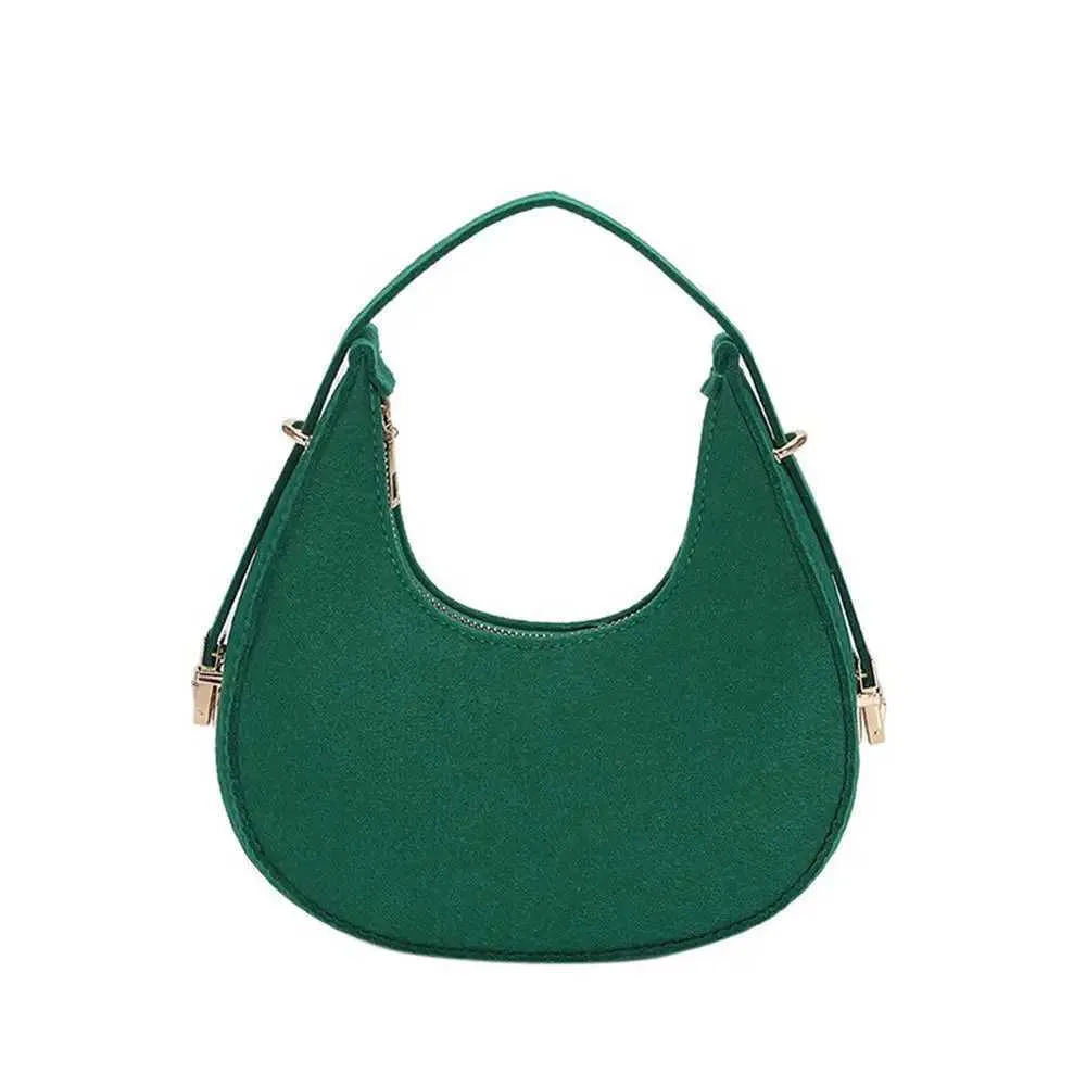 2024 New Alligator Pattern Shoulder Womens Small Handle Lower Arm Clutch Crescent Saddle Handbag Garbage Bag Y241123_voghion.com