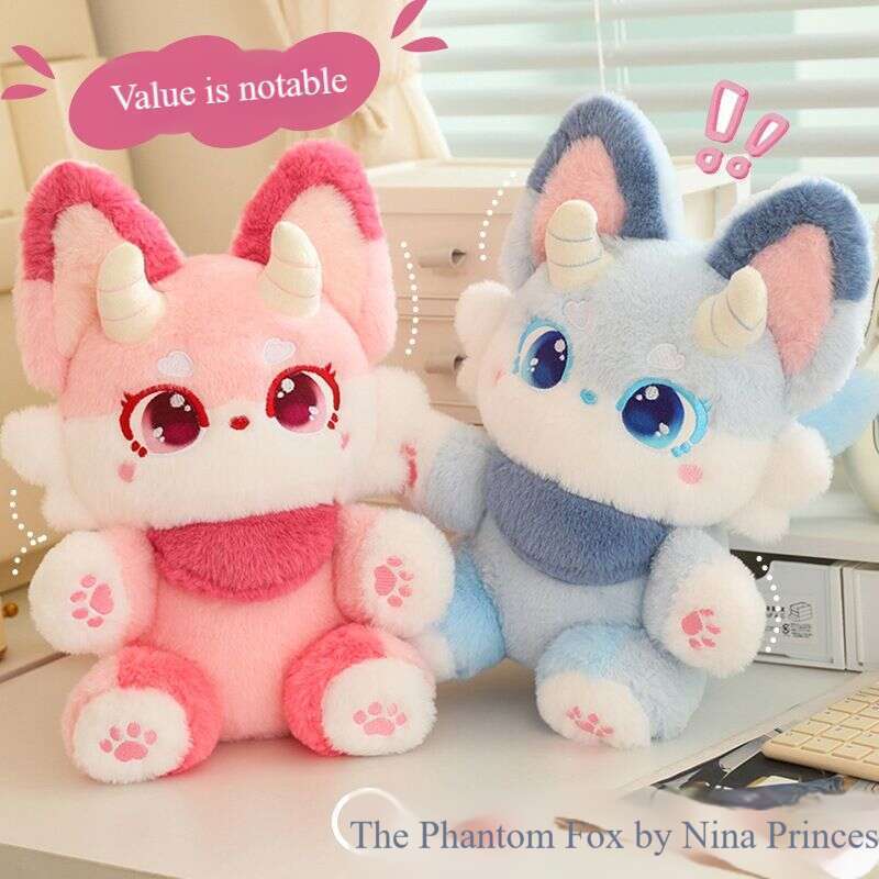 【 Hot Selling 1130 Pieces In 30 Days 】 Cute Phantom Beast Nina Fox Girl Sleeping Plush Toy Cloth Doll Birthday Gift_voghion.com