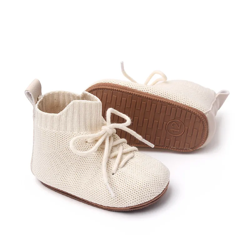 Rutschfest Outdoor-Trëppelschong fir Puppelcher a Klengkanner Cutefeet Baby Prewalker Knöchelstiefelen_voghion.com