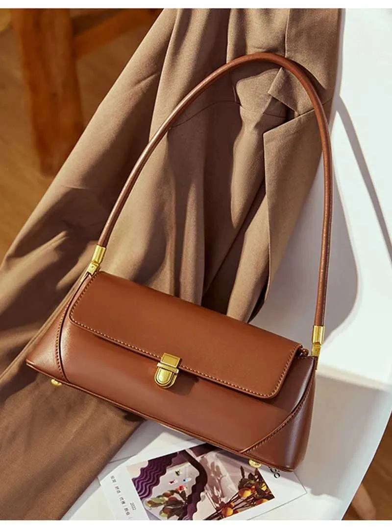 Leren schoudertas en handtas voor dames van echte kwaliteit_voghion.com