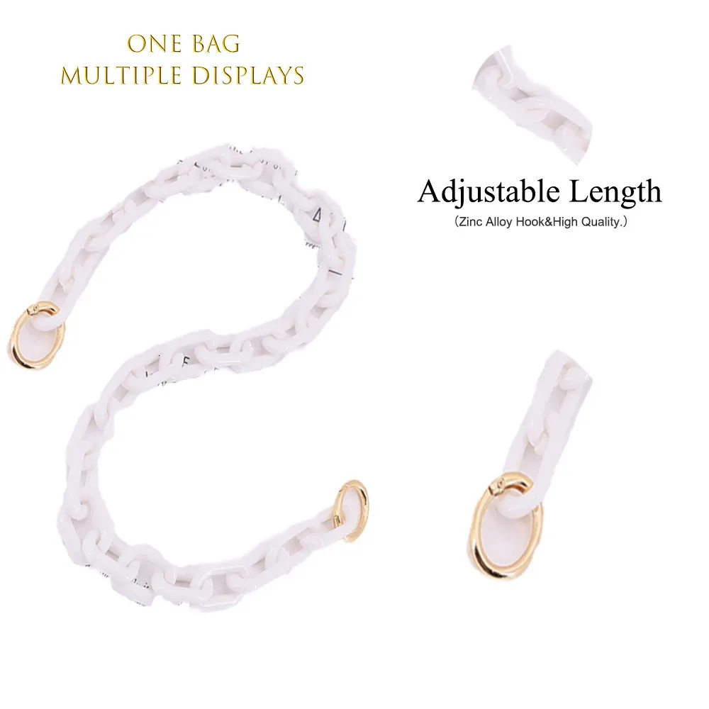 Portafoglio spesso colorato di ricambio per borsa O Bag accessori per borse acriliche catena 241028_voghion.com