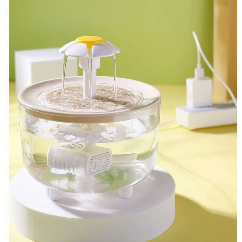 Cat Automatic Circulation Constant Temperature Heating Winter Water Flowing Kitten Yogurt Dispenser Pet Feeding Bowl_voghion.com