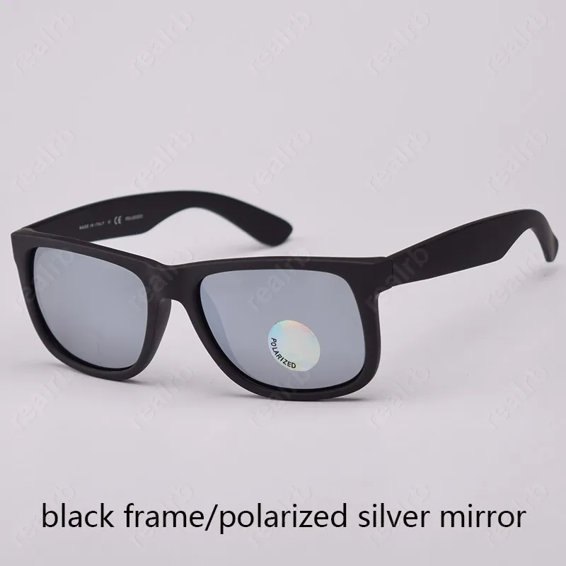 Gafas de sol polarizadas Justin 4165 de 55 mm para hombre y mujer, de alta calidad, con montura de nailon y accesorios._voghion.com