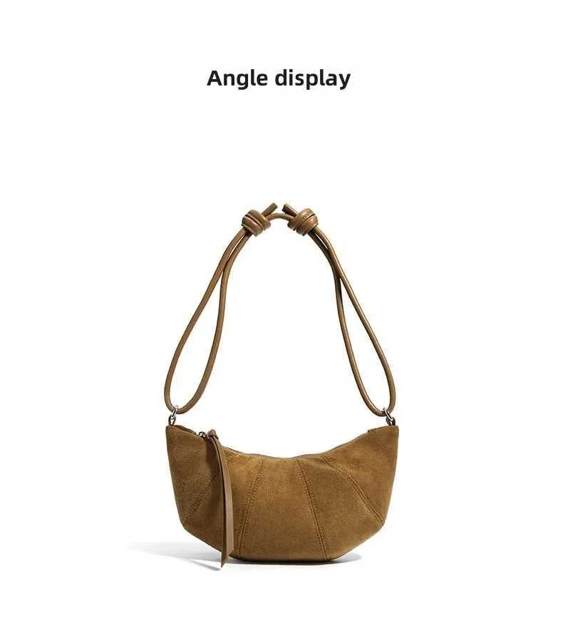 New 2024 Frosted Cowhide Autumn and Winter Dumpg Fashionable And Exquisite Single Shoulder Crossbody Bag For_voghion.com