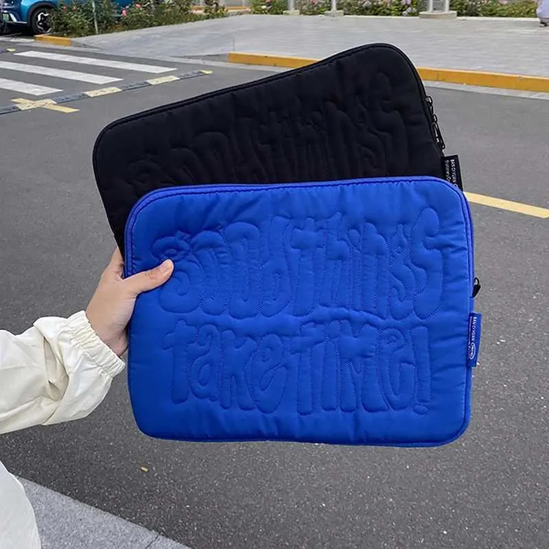 Stickmuster Niedliche stoßfeste Hülle Tasche 11 13 14 Zoll Buch iPad für Laptop und Tablet TascheC241101_voghion.com