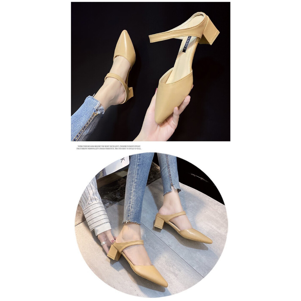 READY STOCK Premium Vience Shoe Tumit High Wedges Highheels Beautiful Formal_voghion.com