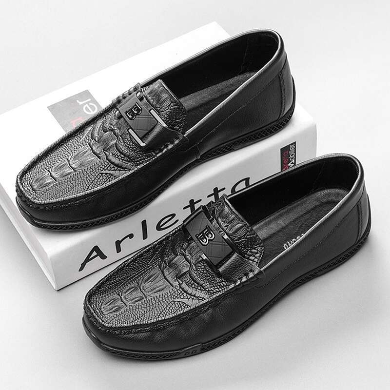 SHLIANG Mode Heren Casual Schoenen Lente Zomer Stijl Zakelijke Loafers Rijschoenen Populair Voor Mannen Werkschoenen Y0302_voghion.com