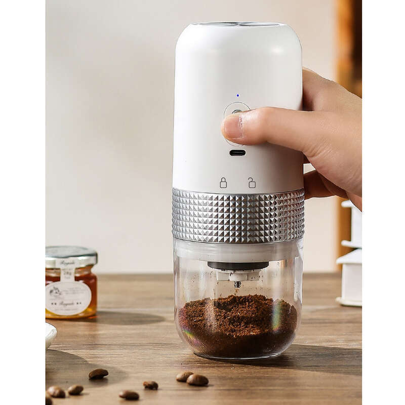 Electric Home Small Bean Grinder, Student Fully Automatic Italian Hand Brewed Coffee Machine, Grinder_voghion.com
