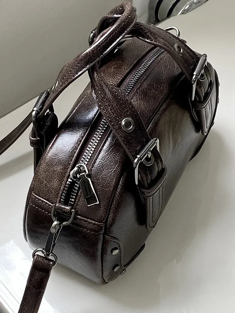 Retro ženska torba čez ramo, enobarvna, ženska torba čez ramo, mehka, iz umetnega usnja, ženska ročajna sklopka, torba_voghion.com
