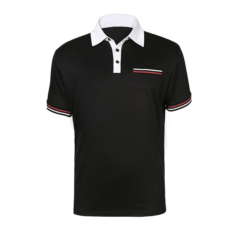 T-shirt sportiva da golf classica moda casual a maniche corte da uomo nuova estate_voghion.com