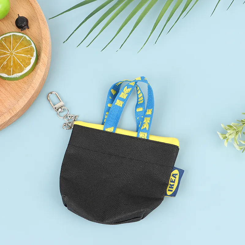 Frauen Mode Geldbörse Mini Brieftasche Geld Beutel Schlüsselring Karte Halter Zip Tasche 1PC_voghion.com