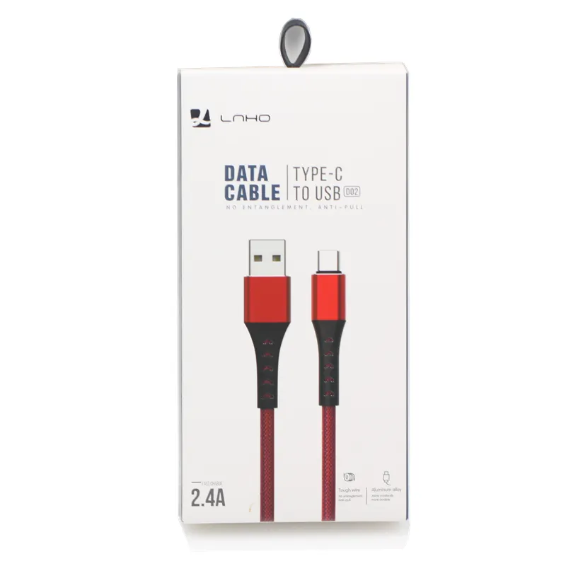 Micro Typ C Kabel 1m/3ft 2,4A Schnelle Lade Draht Für Samsung S20 Redmi Daten Handy USB ladegerät Kabel Mit Einzelhandel_voghion.com