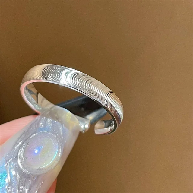 Modischer, mehrelementiger Ring aus geometrischem Katzenauge mit hellem Licht für Damen und Mädchen, modischer, verstellbarer Öffnungsring_voghion.com