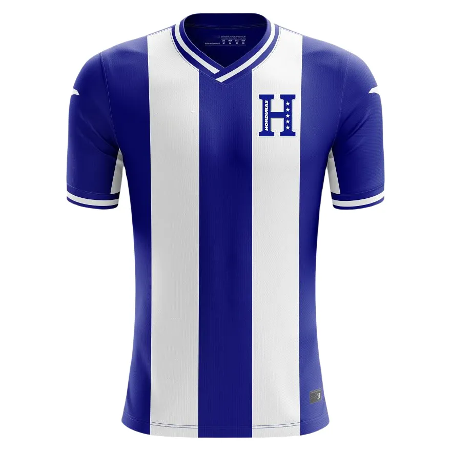 2024 2025 Honduras Nationale Team Heren Kindervoetbalshirts CARLOS RODRIGUEZ LOZANO QUIOTO GARCIA Thuis Wit Uitvoetbal_voghion.com