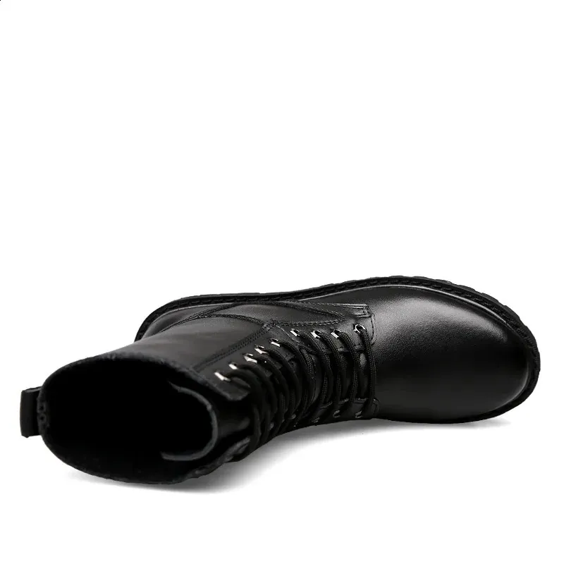 Herren Winter Stiefel Aus Leder Wasserdicht Warm Gefüttert_voghion.com