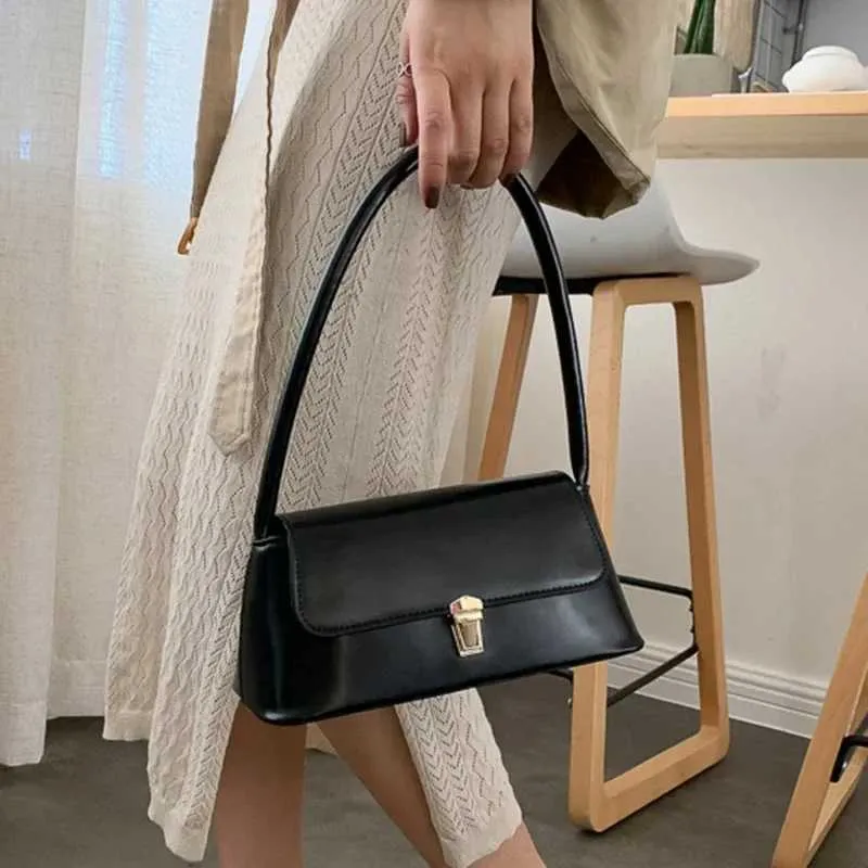 Shoulder Bag Crossbody Bag And Handbag Set For Women Solid Colour_voghion.com