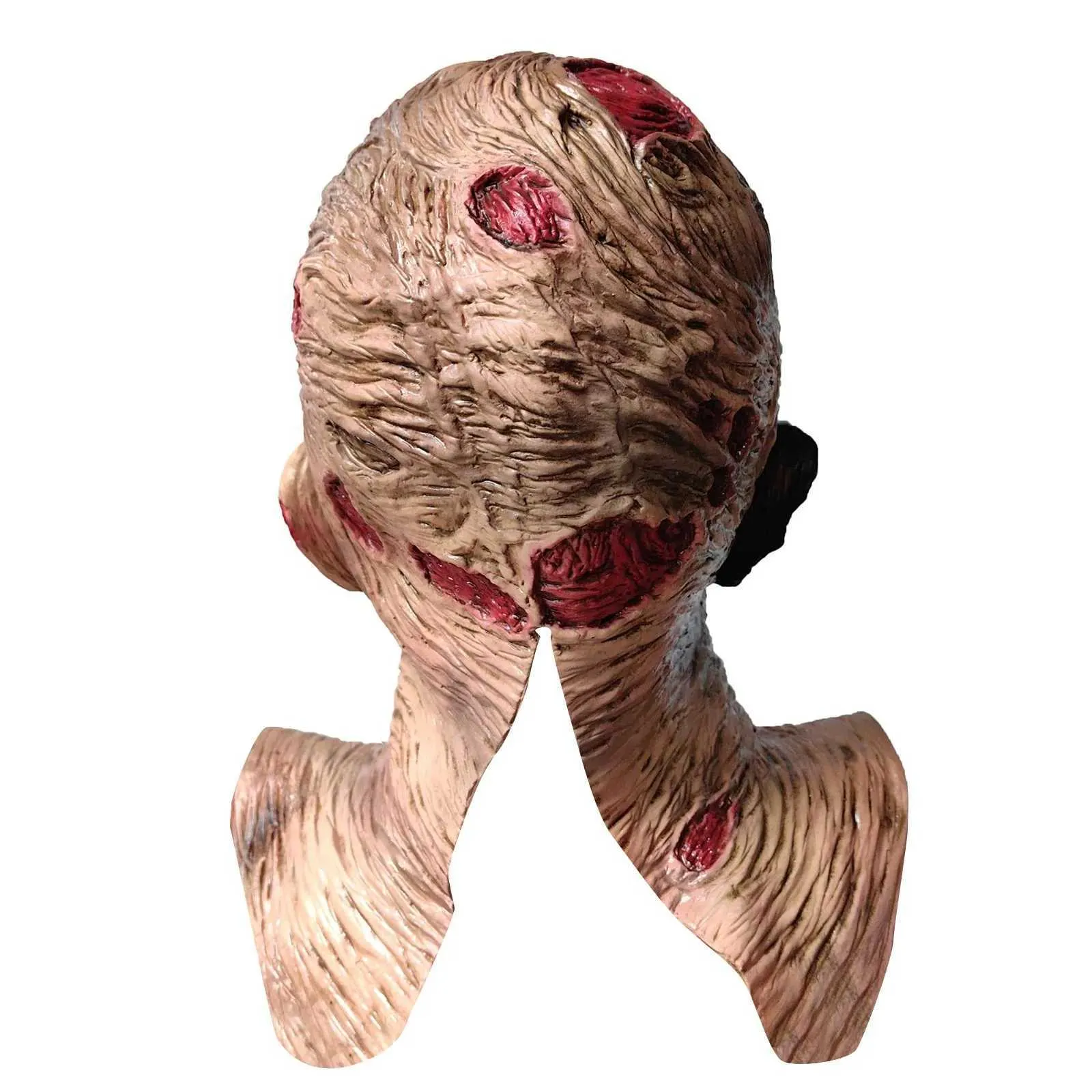 Máscaras de terror de Halloween para adultos, máscara de vampiro, zombi, monstruo, disfraz de látex, fiesta de carnaval, casco de cabeza completa, casa embrujada_voghion.com
