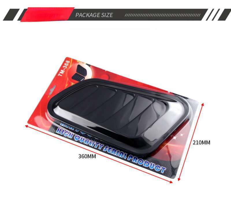 Car Shark Gill Simulation Engine Hood Universal Decorative Sticker Modification Air Outlet_voghion.com
